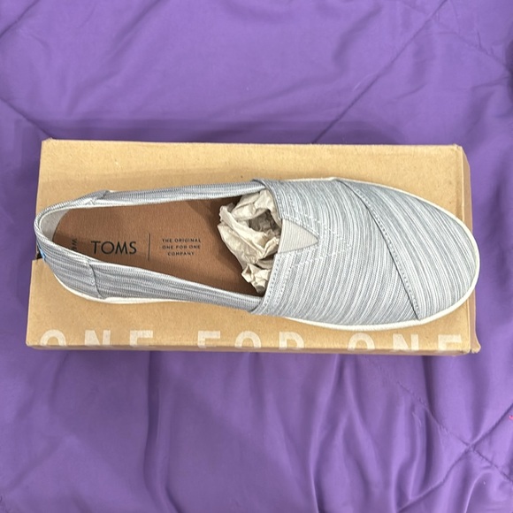 Toms Avalon Grey Two Tone shoes - Picture 3 of 4